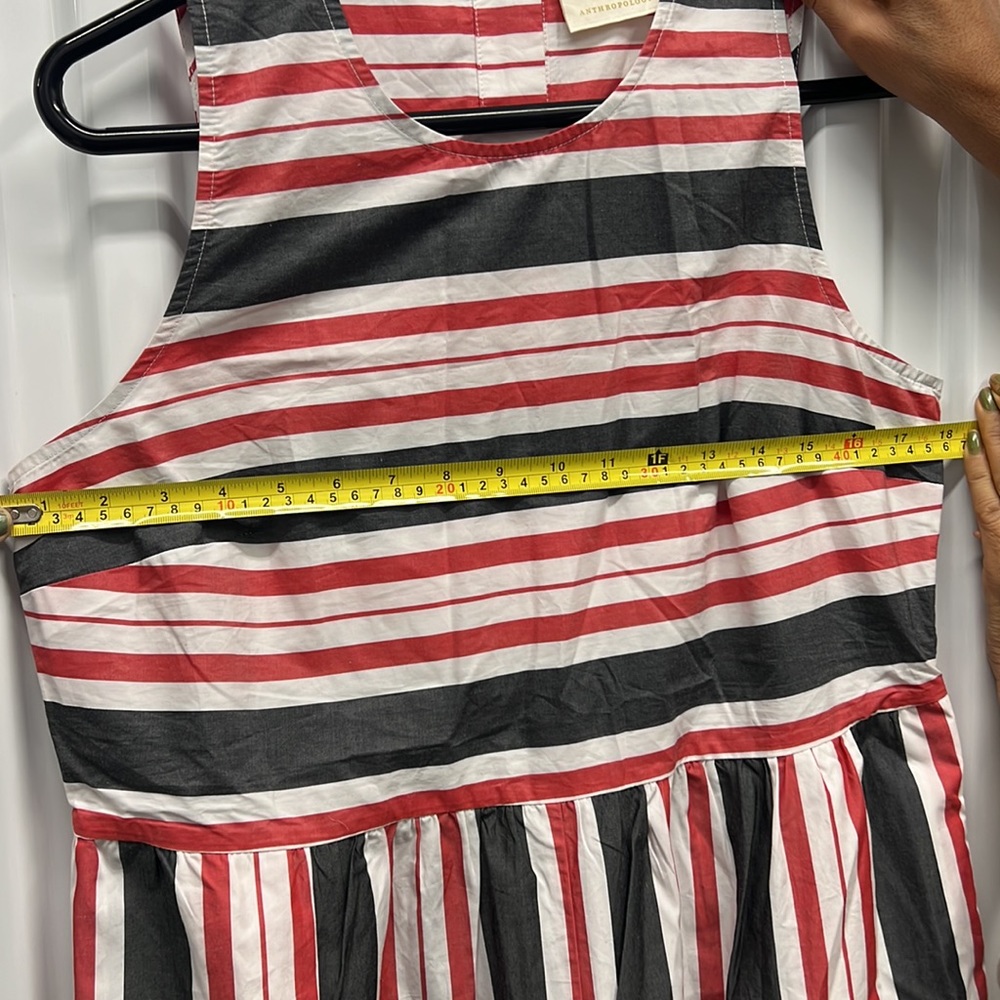 Anthropologie Maeve Striped Wide Leg Jumpsuit NWT Size M - Picture 13 of 14